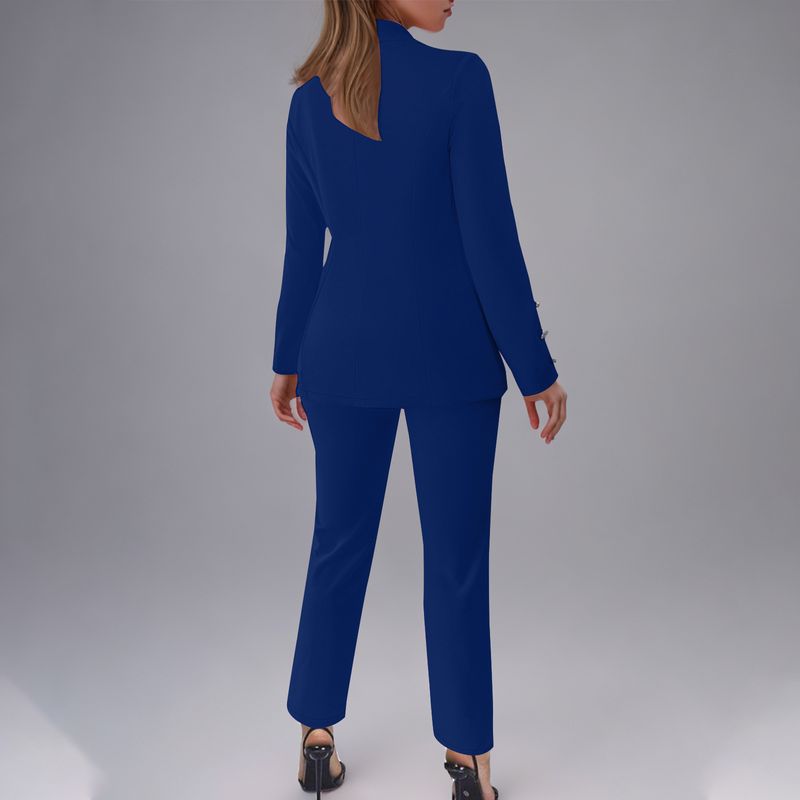 Damenbekleidung Damen Neue Mode Knopf Schlanke Revers Strickjacke Temperament Anzug Jacke Anzug_voghion.com