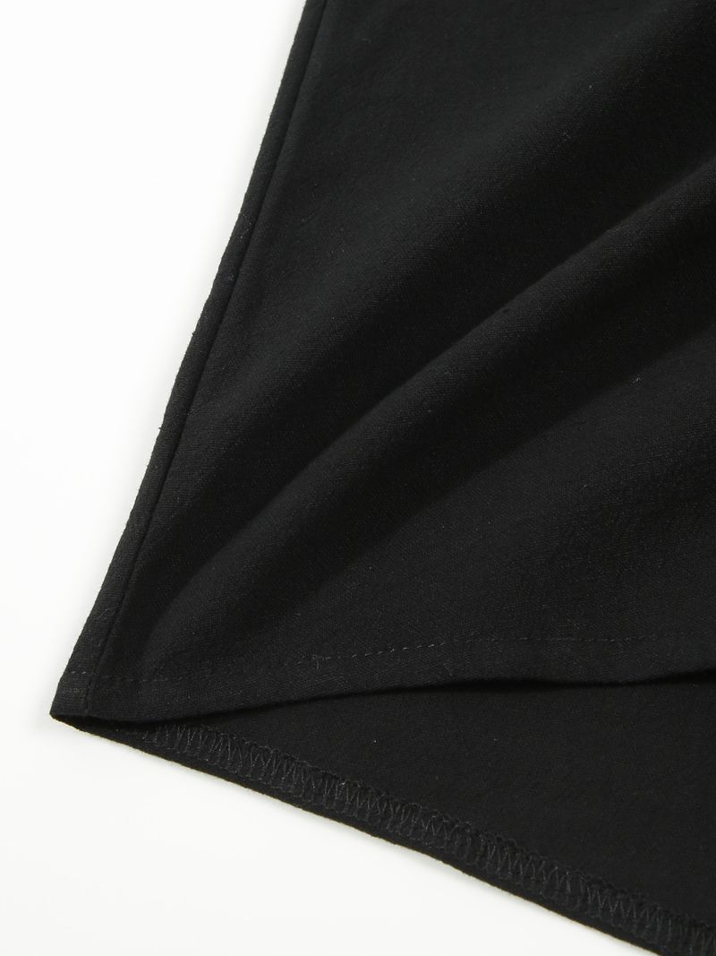 Ensemble pantalon ample décontracté en coton et manches courtes pour hommes printemps/été 2025_voghion.com