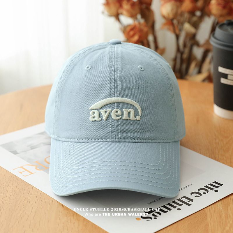 Unisex Accessories Baseball Cap Couple Simple Versatile Soft Top Duckbill Cap For Men And Women Pure Cotton Good Version Small Hat_voghion.com