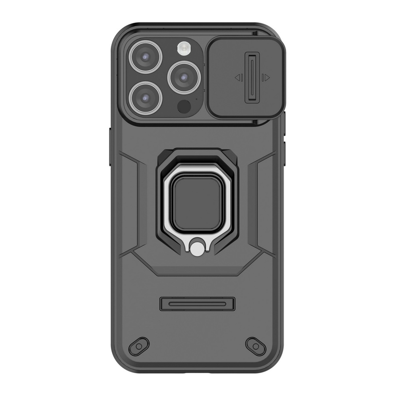 Skydekamera Lens beskyttelsescover til iPhone 15 Pro Max 14 Plus 14 Pro 13 Pro Max Metal Finger Ring Spænde Bilholder_voghion.com