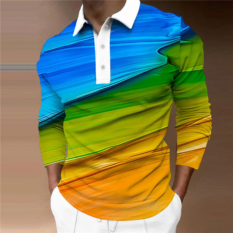 2023 New fashion brand polo designer uomo casual a maniche lunghe top di fascia alta da uomo_voghion.com