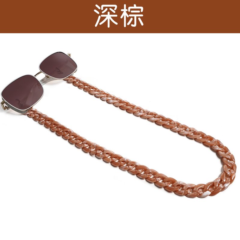 Acrylic Resin Mask Hanging Multi-use Anti-slip Anti-lost Two-tone Cloud Color Glasses Chain_voghion.com