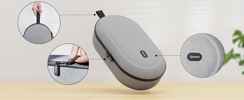 Étui de transport rigide Syntech, compatible avec Meta Quest 3/Oculus Quest 2/Vision Pro._voghion.com