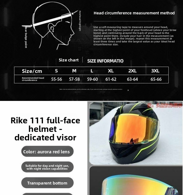 New Motorcycle For Men Women, 3C Full Face Helmet, Stylish And Safe Winter Windproof Helmet_voghion.com