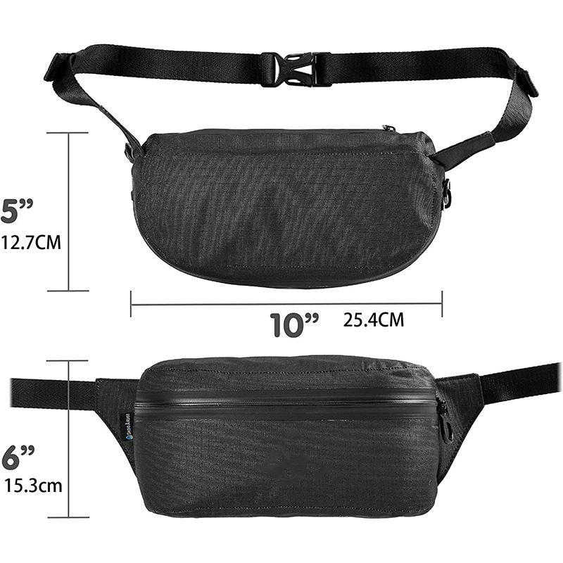 Stylish And Lightweight Outdoor Sports Fanny Pack, Running Bag, Mountaineering Bag, Chest Bag, Messenger Bag, Multi-function._voghion.com
