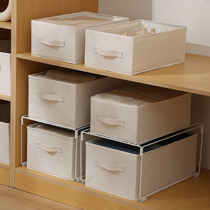 Extra-Large Foldable Storage Bins With Reinforced Frame - Heavy-Duty Organizer For Toys Books & Clothes (Collapsible Multi-Purpose Home & Closet Use)_voghion.com