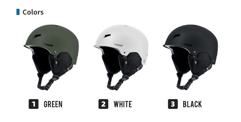 BATFOX Unisex Ski Helmet For Adults - Lightweight ABS Shell With EPS Foam Liner, Warm & Comfortable Snowboarding Helmet For Men & Women_voghion.com