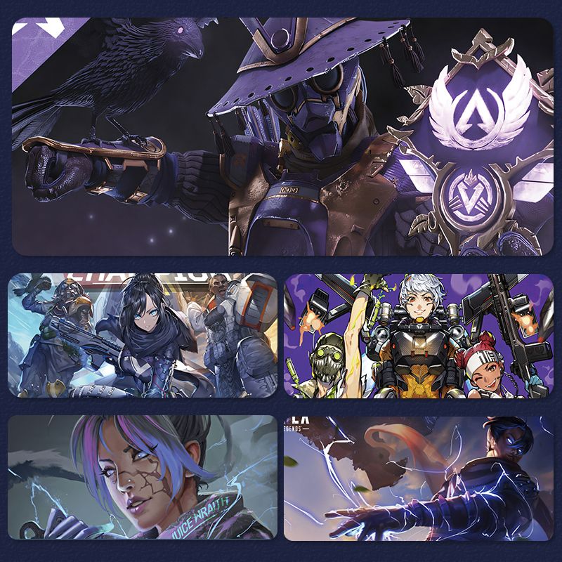 Apex E-Sports Games Mouse Oversized Anime Student Dormitory Computer Keyboard Non Slip Desk Pad_voghion.com