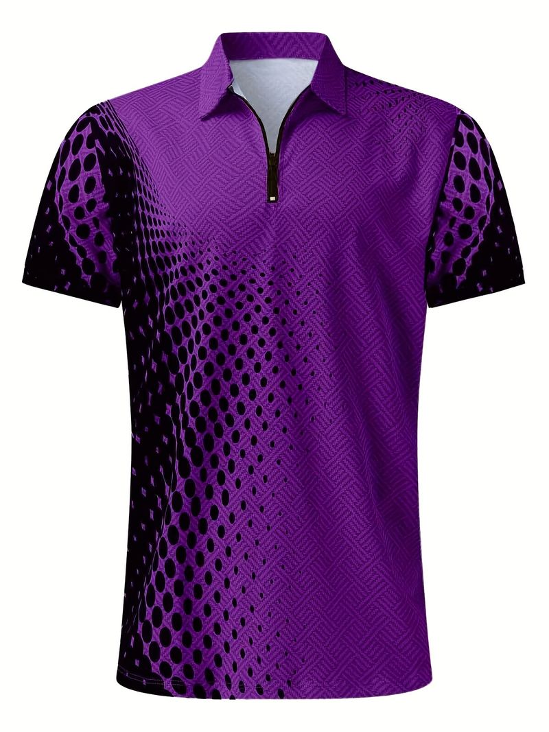 Conjunto deportivo de poliéster fino con cuello en V y cremallera para hombre. Camiseta y pantalones cortos con cuello en V y cremallera. Regalos de Navidad. Los más vendidos._voghion.com