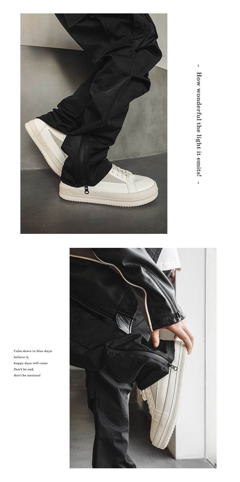 Häreschong Stil Nisch High Street Moud Mark Häreschong Trendy Sport Lieder Villfälteg Casual Turnschong Männer X163_voghion.com