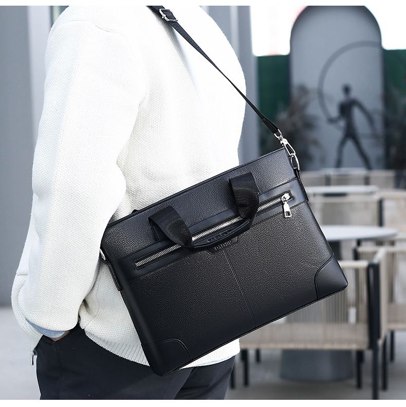 Borsa da lavoro da uomo, borsa da lavoro da uomo, borsa da lavoro da uomo, borsa a tracolla monospalla, borsa orizzontale per computer_voghion.com