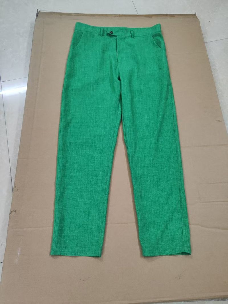 "Herren Slim Fit Freizeithose mit dekorativen Taschen - Bequeme Hose aus Baumwollmischung für Business & Freizeit"_voghion.com