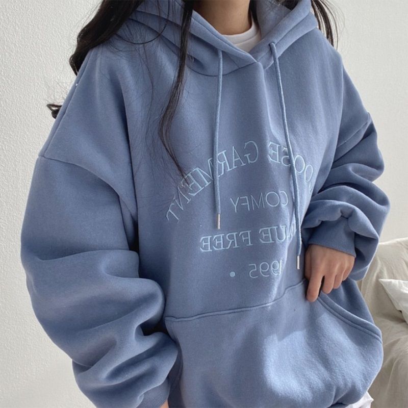100% velvet thickened high-end fashionable hooded sweatshirt women's warmth, plus size autumn and winter, outerwear for_voghion.com