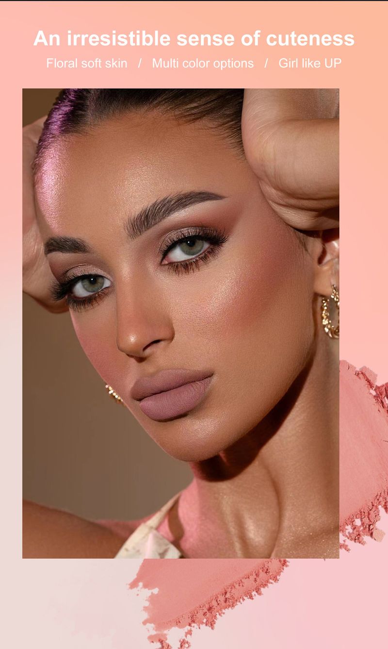 Mazs tīrradnis Blush Not Easy To Fly Powder Brightening Blush Blush Primer Monochrome_voghion.com