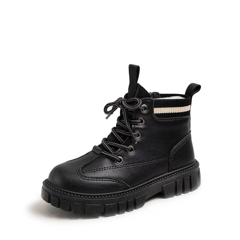 Martin Boys' New Autumn Winter, Medium To Large Children's And Girls' Short Boots, British Style, Soft Sole, Anti Slip,_voghion.com
