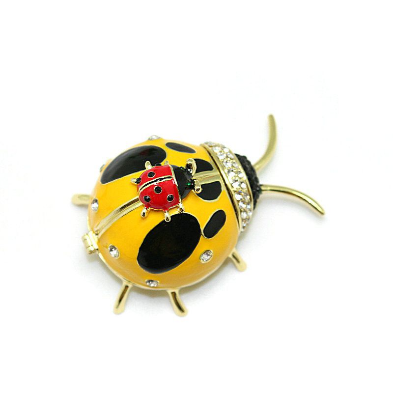 Cross-border supply enamel metal beetle decorative box alloy jewelry box ornaments small jewelry storage box wholesale_voghion.com