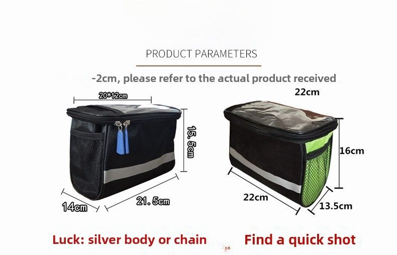 Mountainbike fahrrad vorne lenker tasche mountainbike straße lenker tasche wasserhahn tasche auto griff horizontale hängende tasche_voghion.com