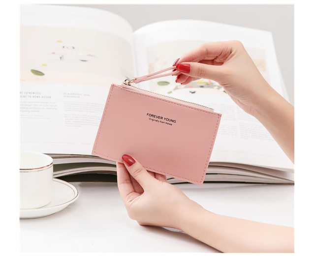 Unistybag Geldbörsen für Damen, Luxus-Designer-Geldbörse, modisch, solide, niedlich, kleine Geldbörse, PU-Mädchen-Clutch-Geldbörse_voghion.com