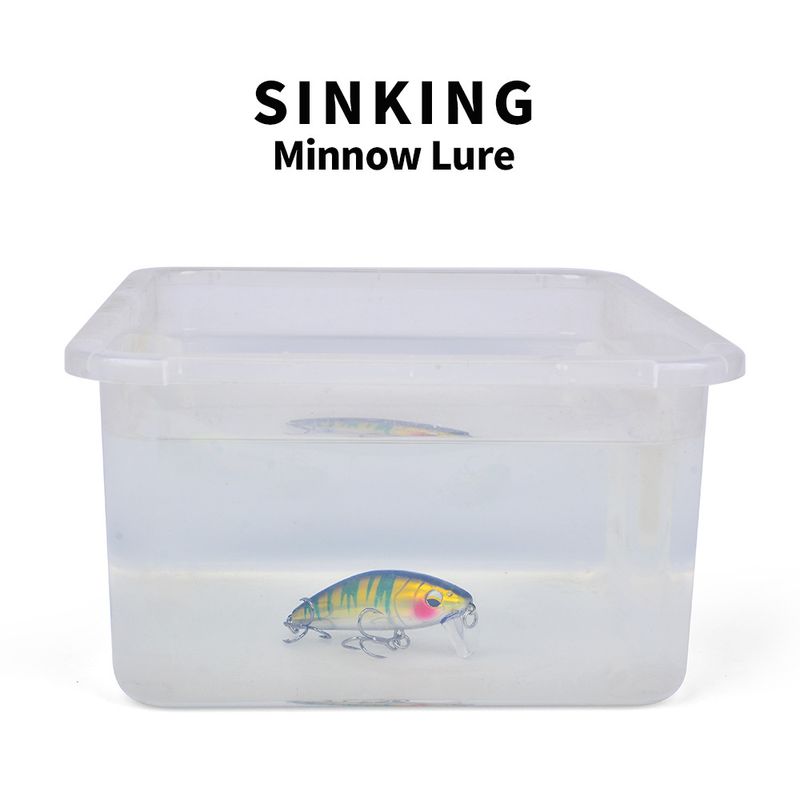New Submerged Minnow Lua Bait 5g 8g 13g 15g 19g Freshwater Bass Topmouth Culter Bionic Fishing Lure_voghion.com