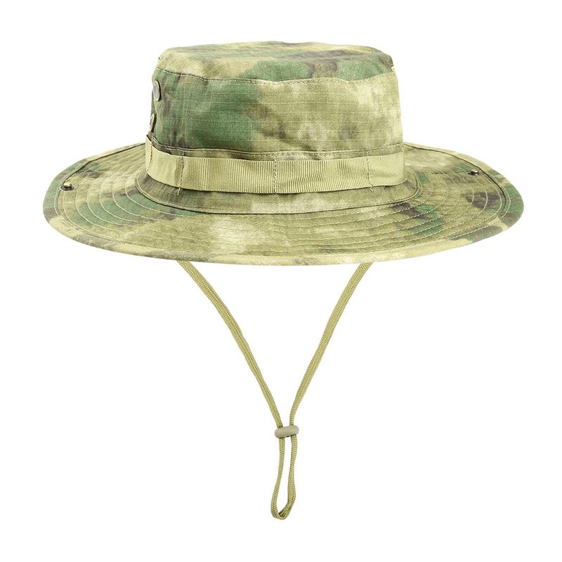 New Arrivals Breathable Tactical Fishing Sun Hat Summer Camouflage Adjustable Bucket Hats Hiking Boonies Hunting Sports Windproof_voghion.com