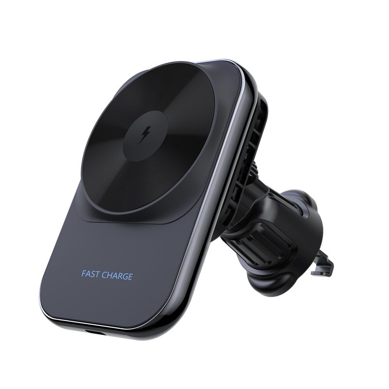 De nieuwe S16 Semiconductor Refrigeration Magnetische Zuignap Draadloze Autoladerhouder is geschikt voor iPhone 14_voghion.com