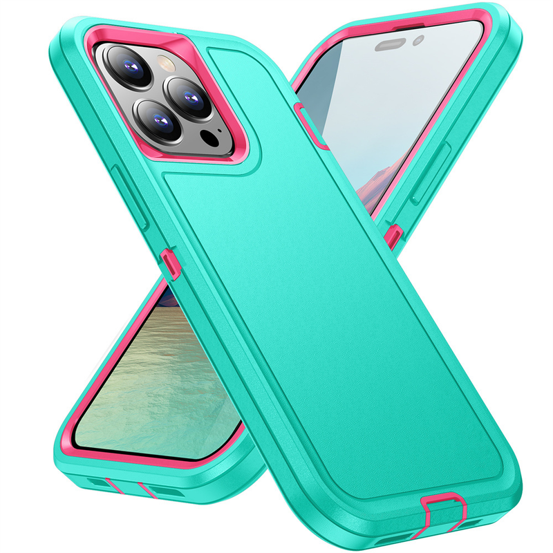 Case For iPhone 14 13 12 11 Pro Max XS XR 8 7 6 Plus Heavy Duty Shockproof Anti-Scratch Rugged Protective with Full Cover_voghion.com