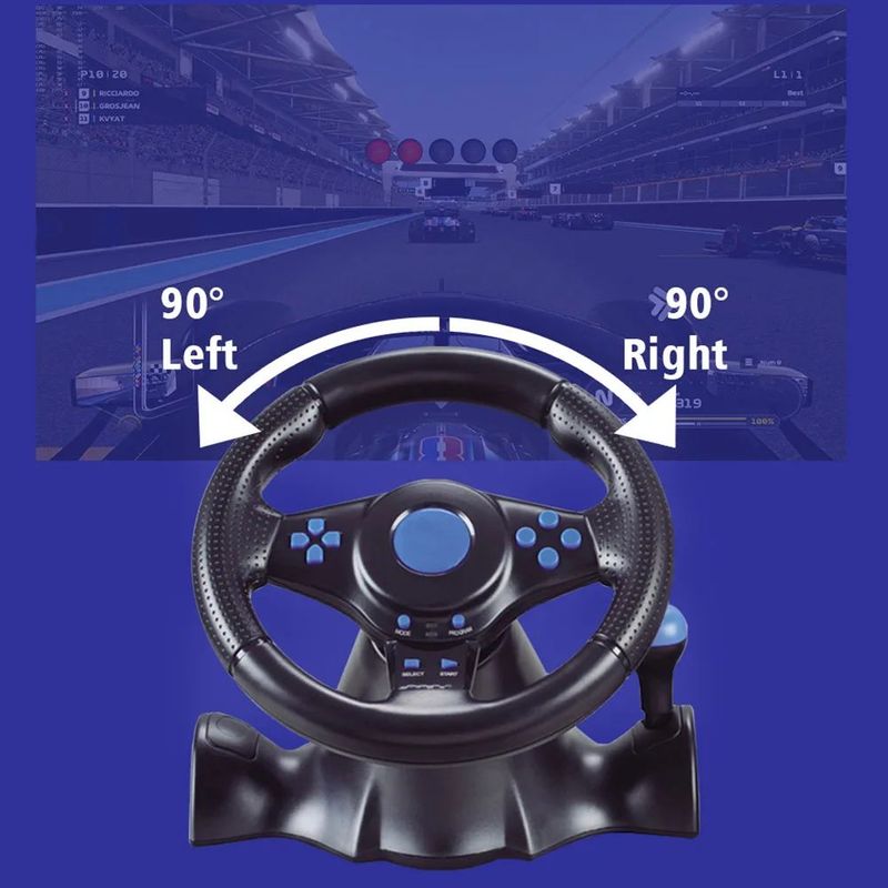 Racing Steering Wheel Vibration Controller Game Simulation R_voghion.com