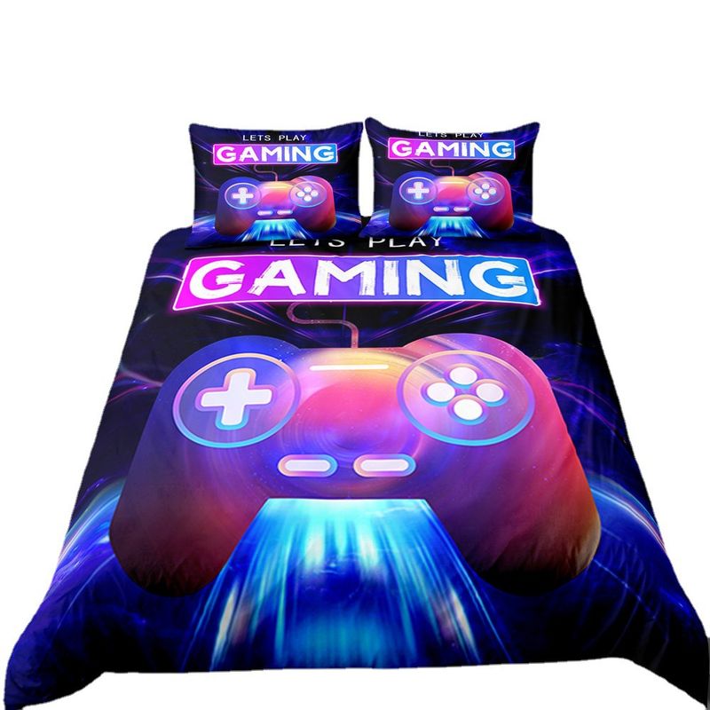 Game controller three making four piece set bedding_voghion.com