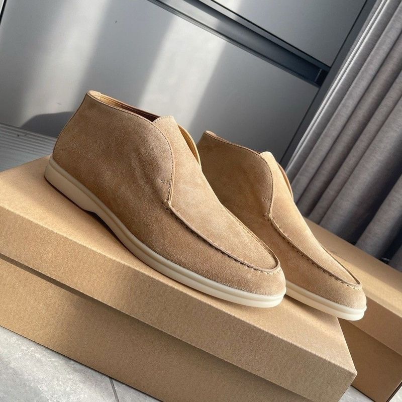 SHLIANG Donna-in Suède Leren Mocassins Voor Mannen Vrouwen Klassieke Slip On Schoenen Merk Ontwerp Kwaliteit Plus Size Koppel Flats Rubberen Zool Y0268_voghion.com