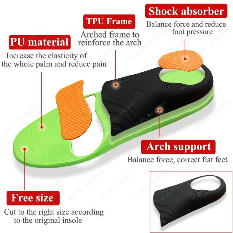 Beste EVA-Einlegesohlen mit orthopädischer Sohle für Pad X/O-Typ, Beinkorrektur, Plattfuß, Fußgewölbeunterstützung, Sportschuhe_voghion.com