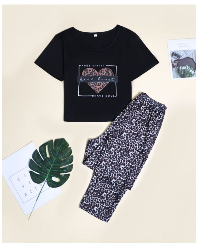 Sommer Neue Pyjamas Damen Home Furnishings Gedruckt Pyjama Set Nachtwäsche_voghion.com