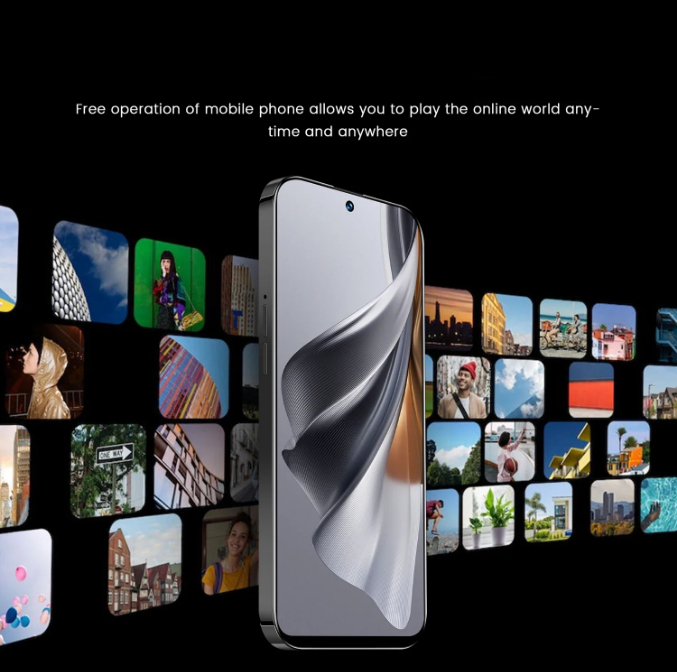 Reno10 Pro Chytrý telefon 6,8 palce 6 GB + 128 GB Paměťová karta 128 GB zdarma Odemčené mobilní telefony_voghion.com