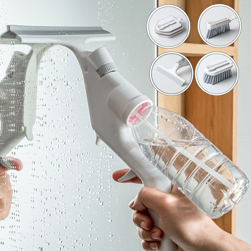 Kitchen Cleaning Tool 5 IN 1 Long Handle Cleaning Brush Removable Sponge Dishwashing Brush Kitchen Cleaner Set_voghion.com