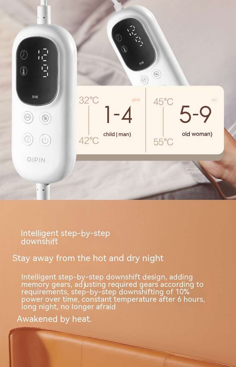 Xiaomi Youpin Yipin – literie Double, couverture électrique domestique, dortoir simple, magasin phare, nouvelle collection 2023_voghion.com