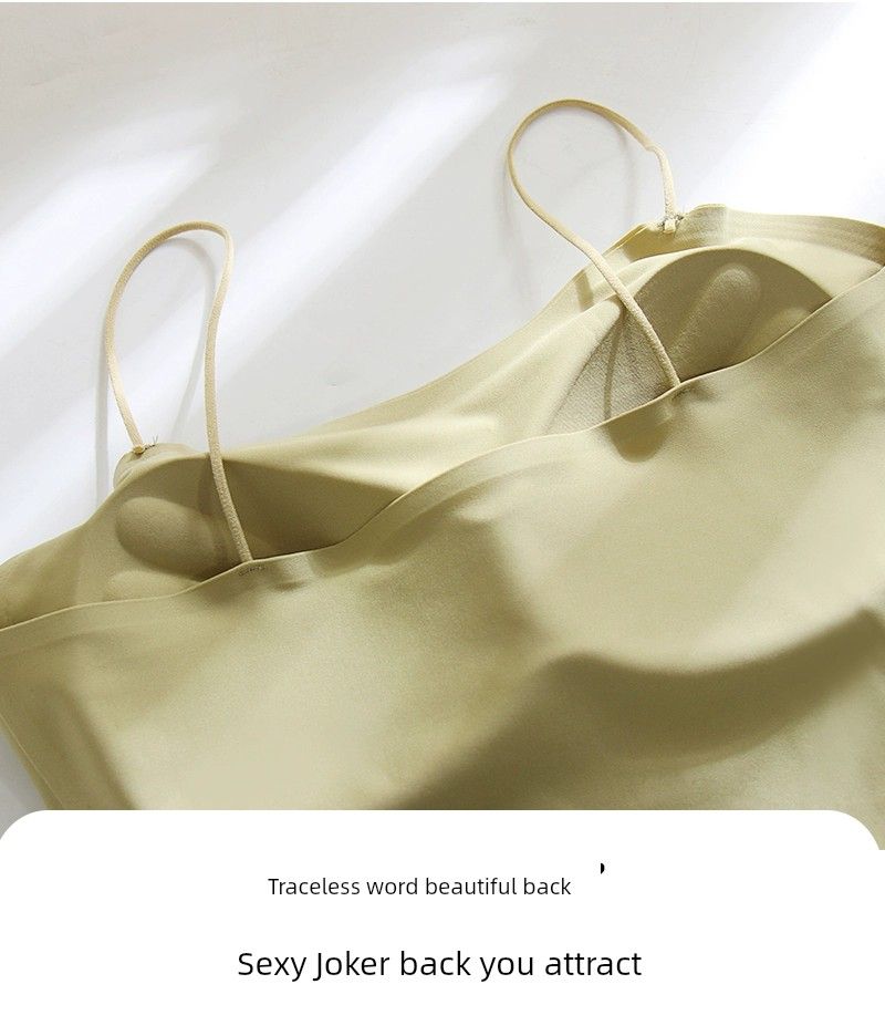 Reggiseno sottile in seta di ghiaccio Beauty Back con reggicalze integrati_voghion.com