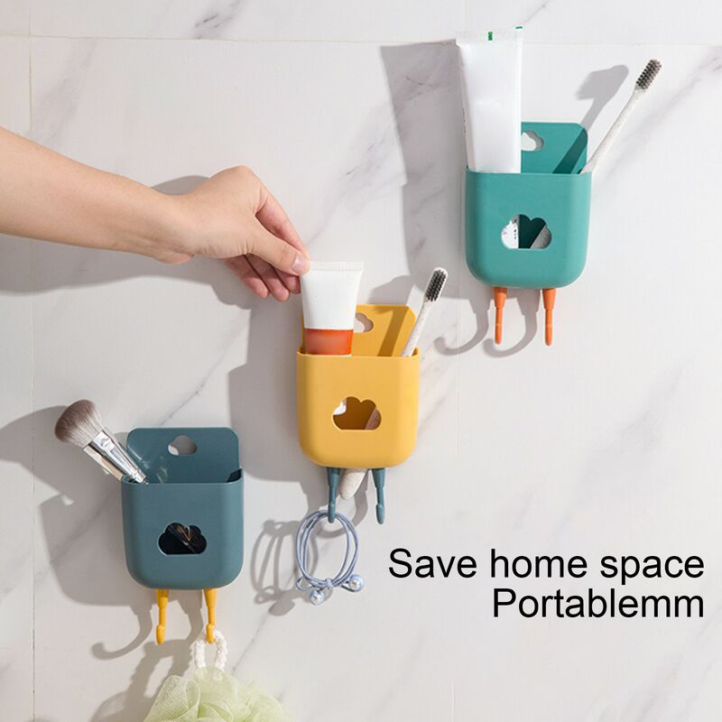 Kunjiuyou Handyhalter, multifunktionaler Wandhalter, stanzfreier Aufbewahrungsbox-Organizer für TV-Fernbedienung_voghion.com