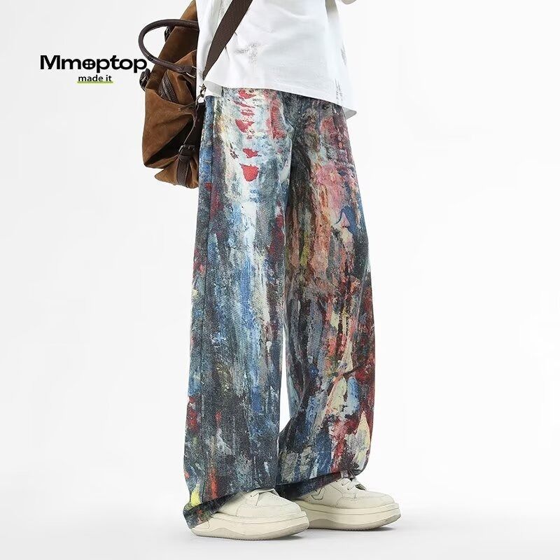 Fashion Harajuku Trendy Lazy 2025 Summer High Cost-Performance Thin Pants Artistic Unbranded Versatile_voghion.com