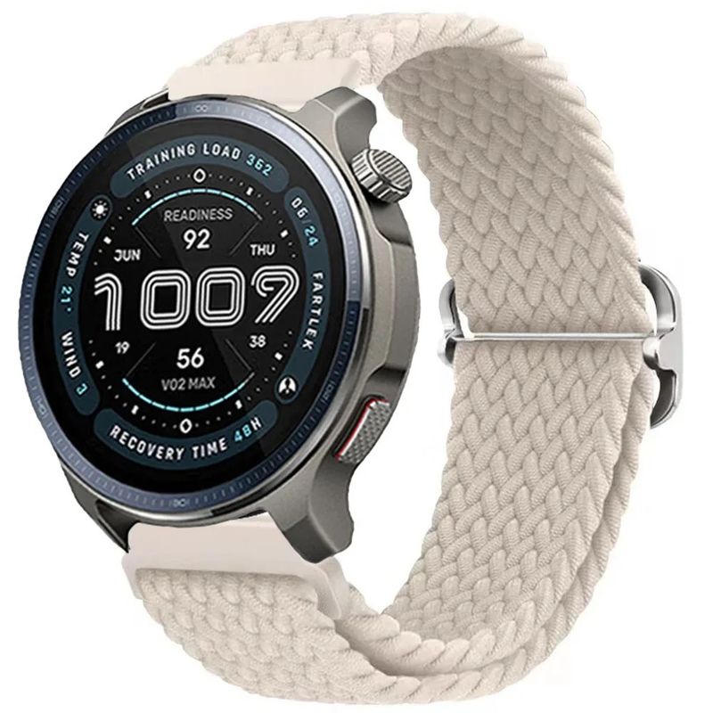 Cinturino intrecciato in nylon da 22 mm e 20 mm per Balance 2-1/Bip 6-5, cinturino sportivo per Amazfit GTR 47 mm/Gtr 4-3/Gts/Active 2_voghion.com