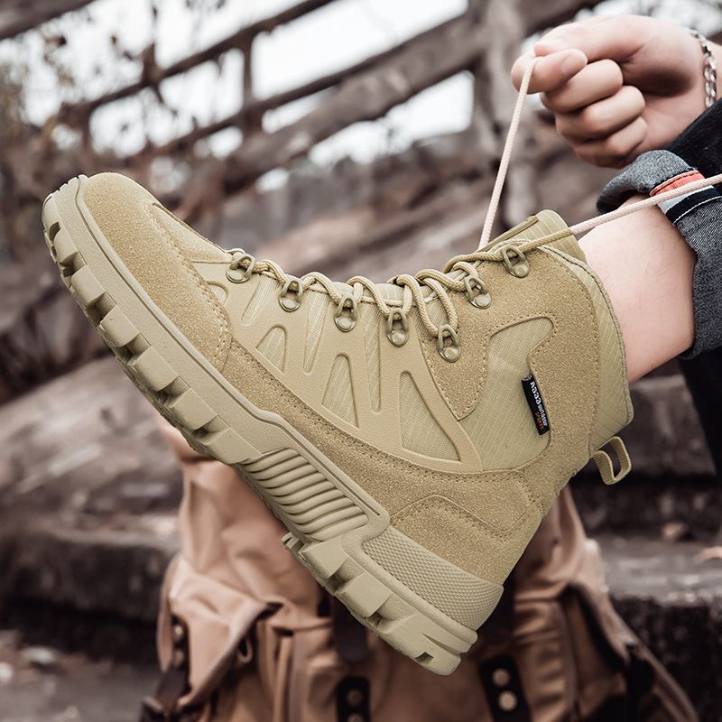 Neu Große High-Top Tactical Desert Herren Delta Combat Boots Outdoor Training Wanderschuhe_voghion.com