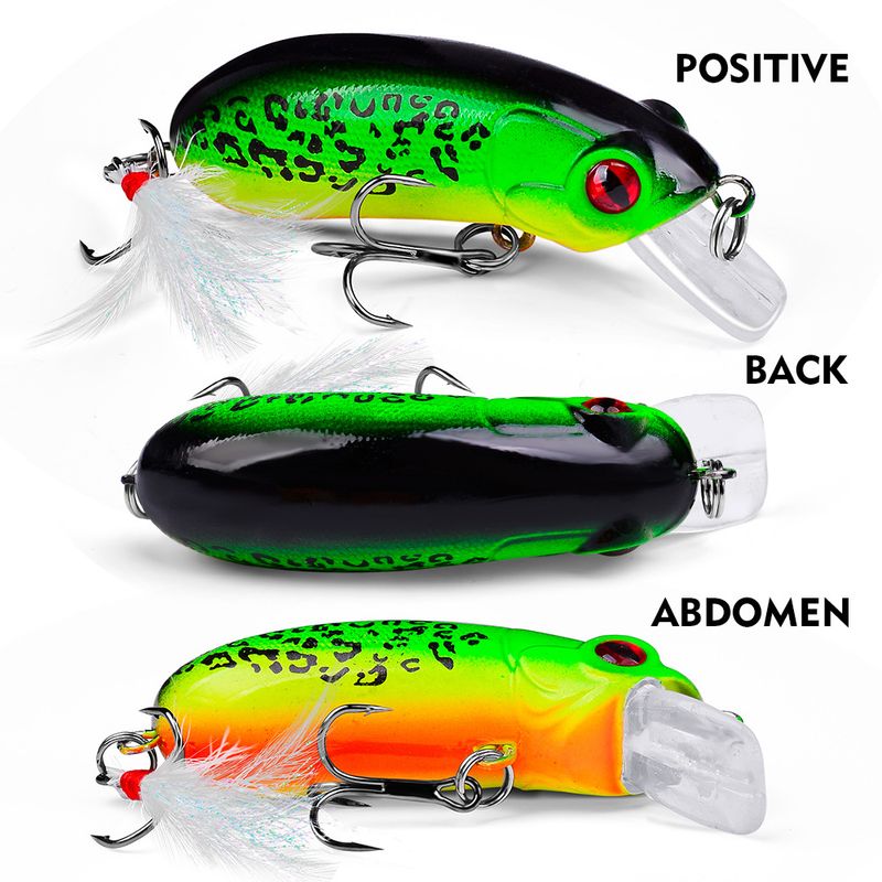 Nuova esca per pesca su roccia Mini Fat Bait da 6,2 cm, 10G, 9 colori DW1109_voghion.com