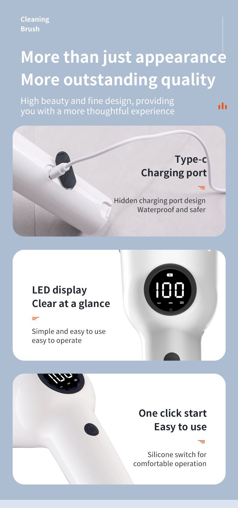 Nový multifunkční ruční bezdrátový kartáč na čištění digitálních LCD displejů, elektrický mop devět v jednom_voghion.com