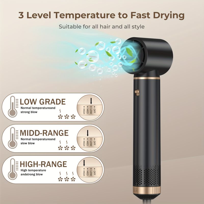 5-in-1-Haarstyler und -Trockner mit automatischer Wicklung, Multi-Styling-Heißluftbürsten-Lockenwickler für das Haar, schnell trocknendes Lockenvolumen_voghion.com