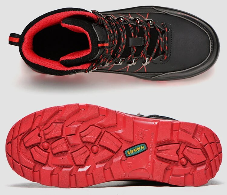 Bottes légères et confortables pour hommes, baskets de travail à bout en acier, chaussures de protection de sécurité indestructibles_voghion.com
