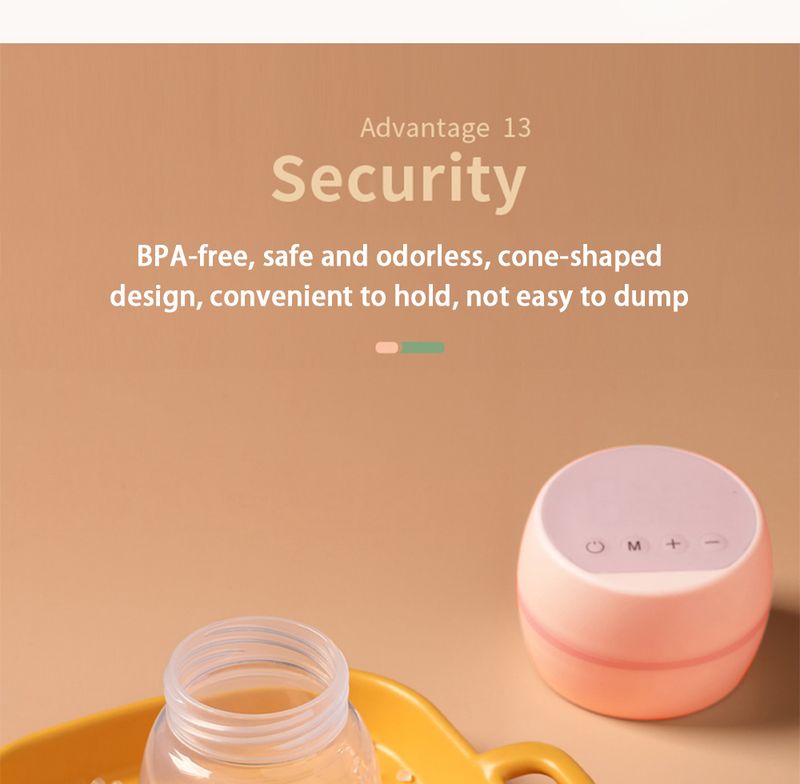 Tragbare elektrische Milchpumpe, über USB aufladbar, leise, tragbare Milchabsaugung, automatischer Melker, bequemes Stillen, BPA-frei_voghion.com