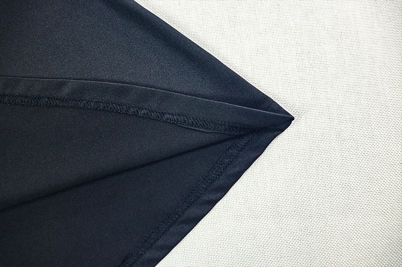 Women's Clothing Fashion Splicing Women's Clothing Pleated Slim Hip Skirt Slightly Transparent Stand Collar Long Sleeve Fake Two Piece Long Dress_voghion.com