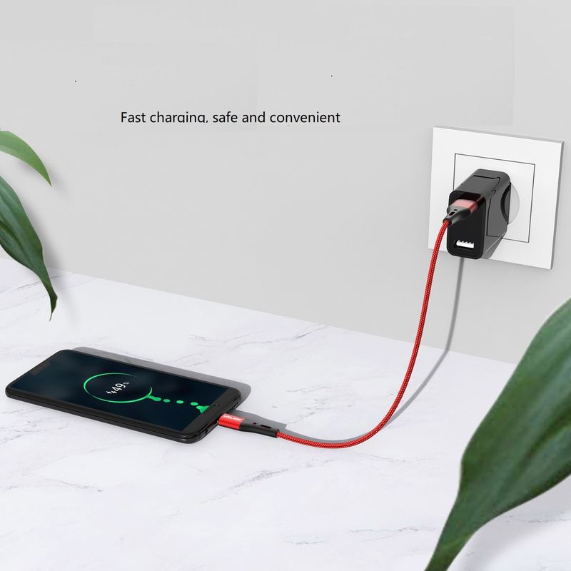 Fast Charging 3A Phone Charger Data Micro USB Type C Universal Cable_voghion.com