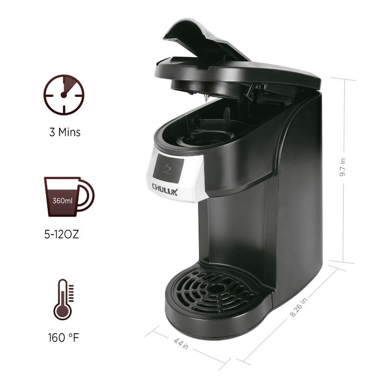 Macchina per caffè KCUP Simply All Brewer Upgrade Cup Coffee Single Fast One Pod CHULUX Coffee Brewing In Serve Coffee Single Machine_voghion.com