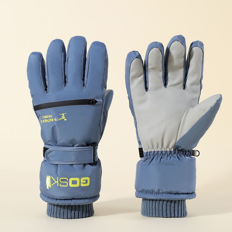 Winter Ski Gloves For Men, Thickened, Warm, Windpr, Cold-Pr, Touchscreen, Outdoor, Winter, Mountaineering,_voghion.com