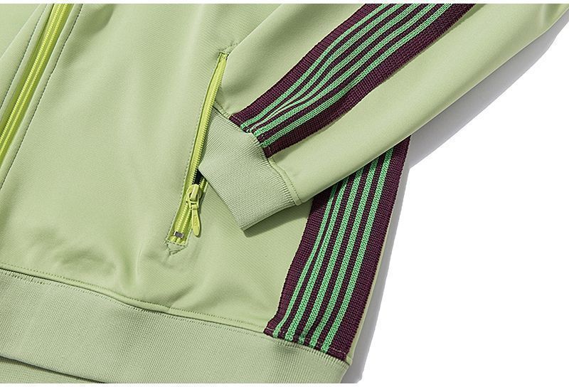 Herrenbekleidung: Bestickte, lockere Trainingsjacke und gerade Hose im Set für Männer und Frauen – lässiges Herbstoutfit (in mehreren Farben und Größen erhältlich)_voghion.com