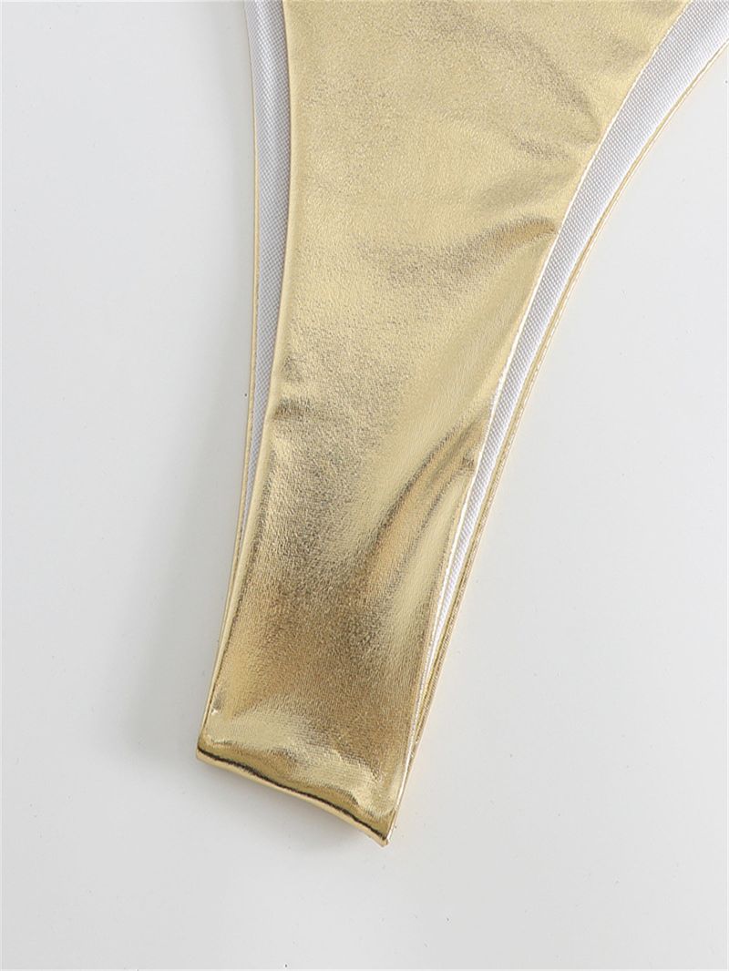 Traje de baño de moda para mujer, bikini dividido con estampado en caliente multicolor_voghion.com